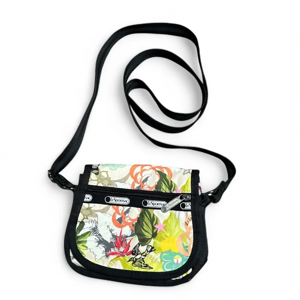 NWOT LeSportsac Small Crossbody Bag Tropical Floral Print